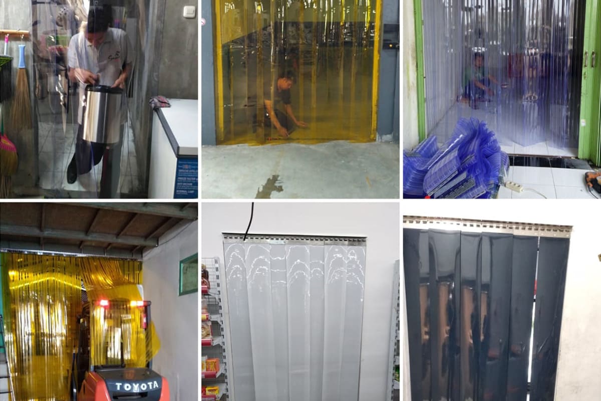 Strip curtain surabaya produk 10